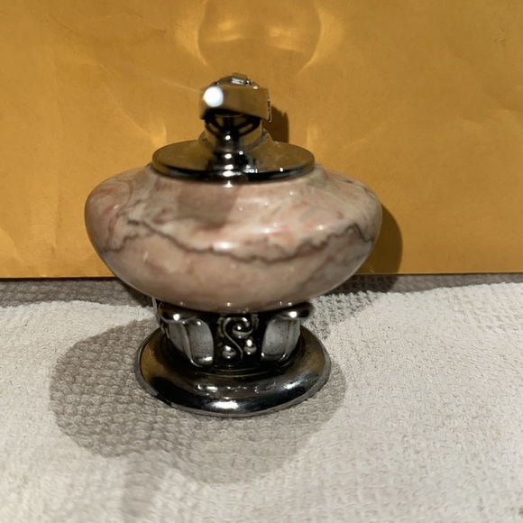 RONSON Marble & Chrome Table Light MCM - Picture 2 of 7